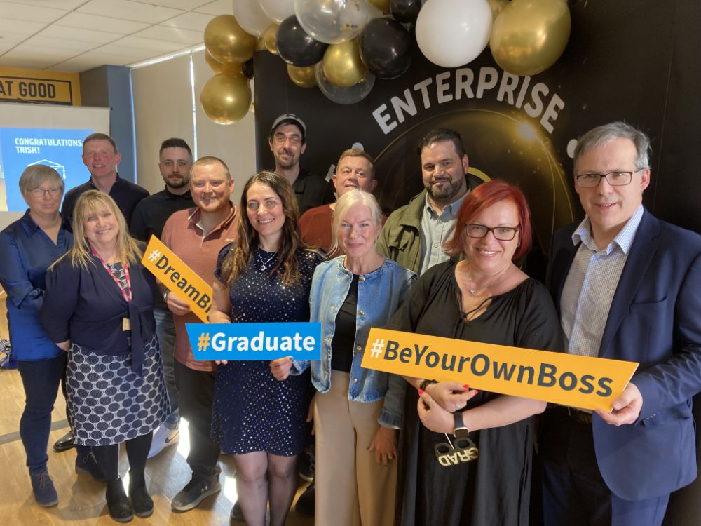 Be Your Own Boss graduates celebrate thier success